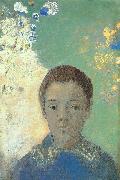 Odilon Redon Portrait of Ari Redon painting
